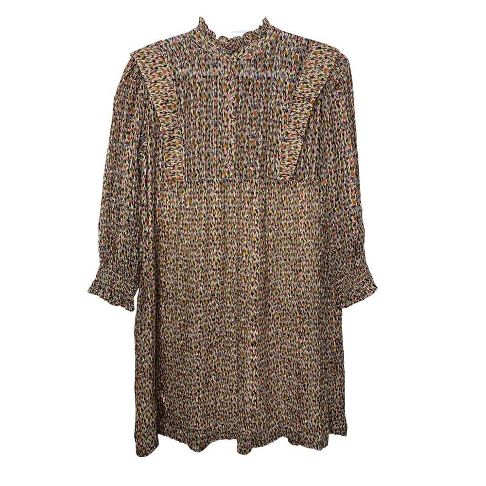 ba&sh Vibrant Patterned Mini Dress - Picture 4 of 9